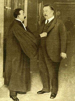 French Senator Charles Humbert and his lawyer ...